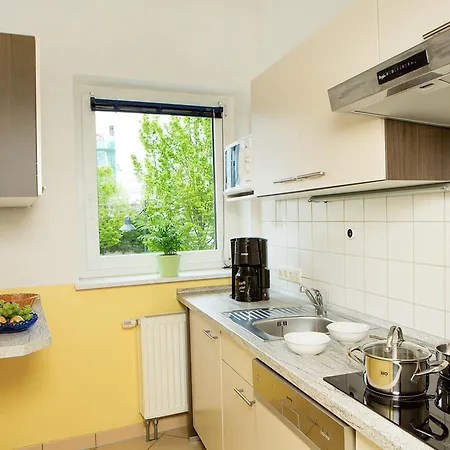 アパート Inselparadies Ahlbeck Marianne ゼーバート・ヘリングスドルフ